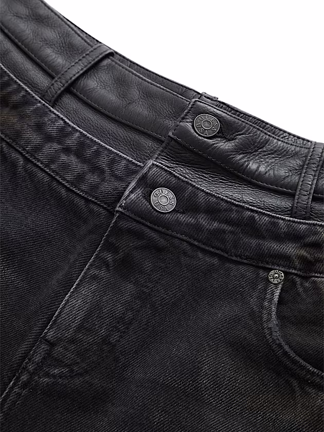 High rise flare denim pant - GUESS