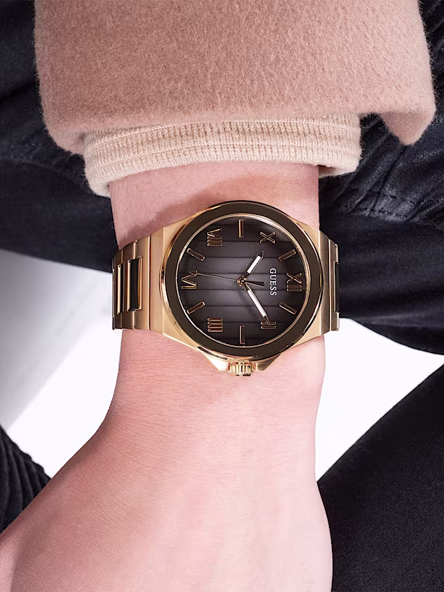 Stainless Steel analogue watch - GUESS