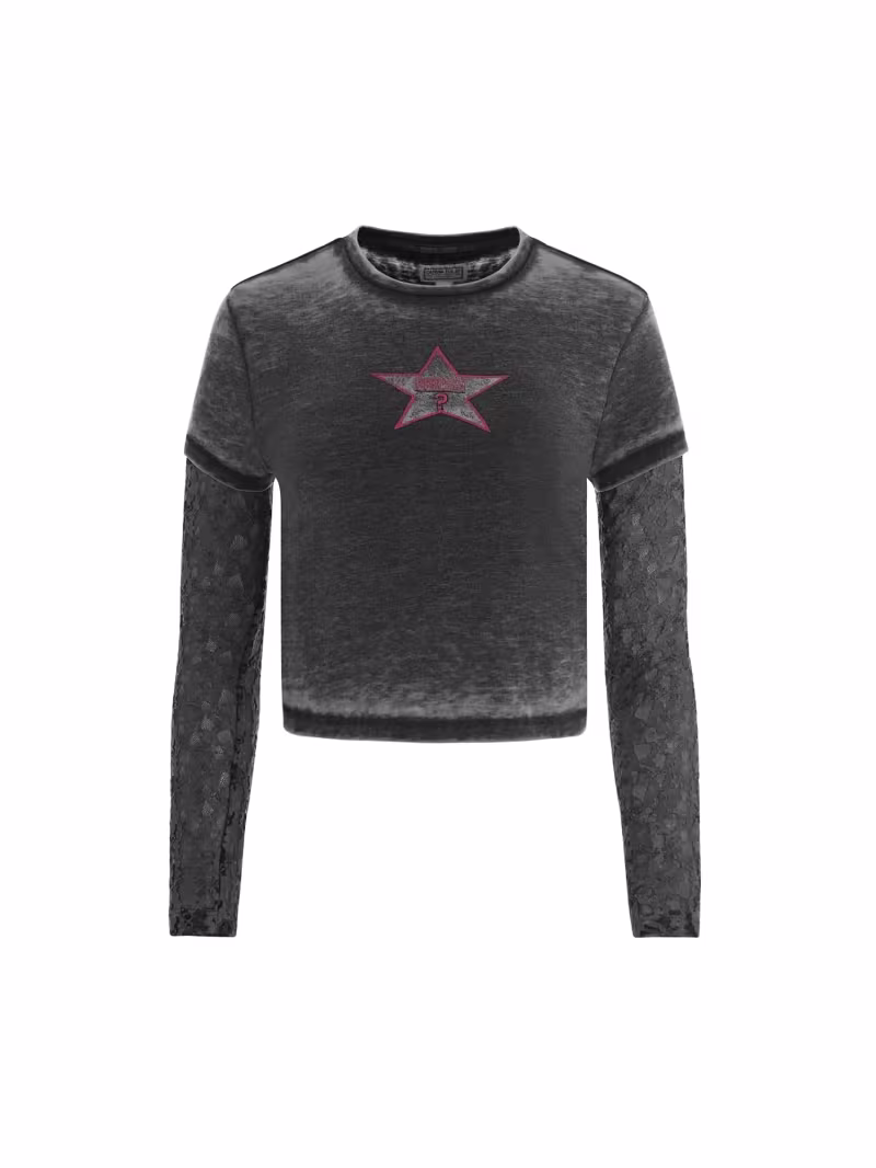 Front logo t-shirt - GUESS