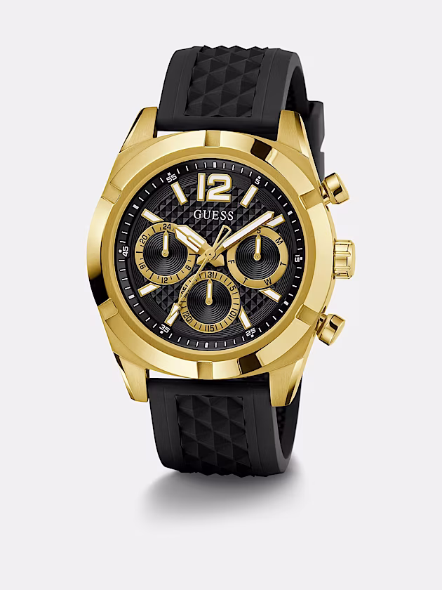 Silicone multi-function watch - GUESS