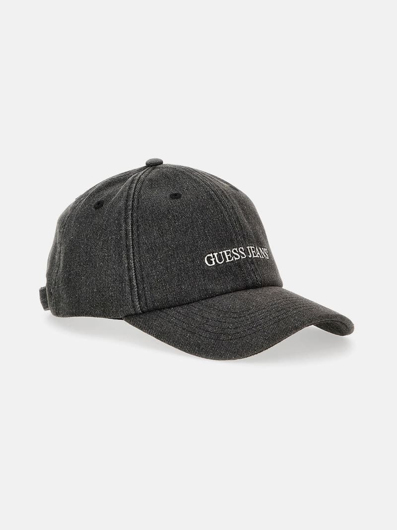 Eco GUESS Jeans Logo Baseball Cap - GUESS