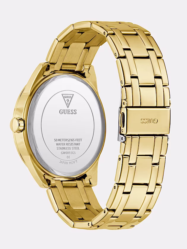 Stainless Steel analogue watch 44 mm - GUESS