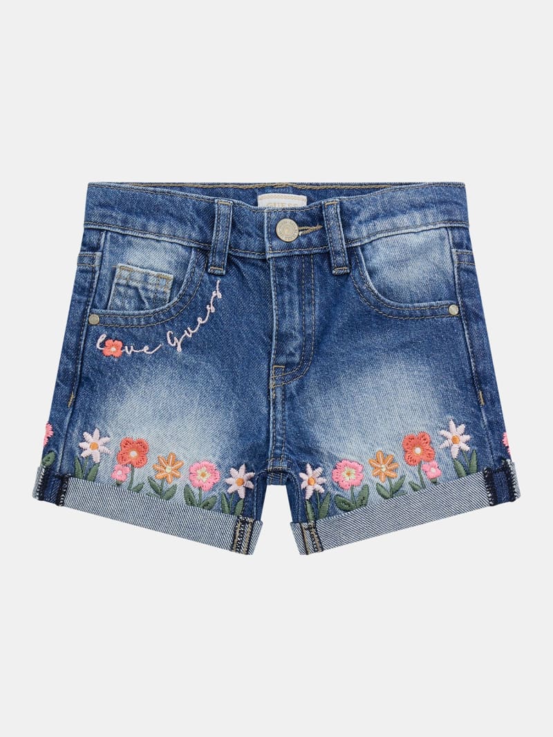 Embroidered shorts jeans - GUESS