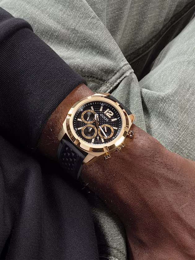 Silicone multi-function watch - GUESS