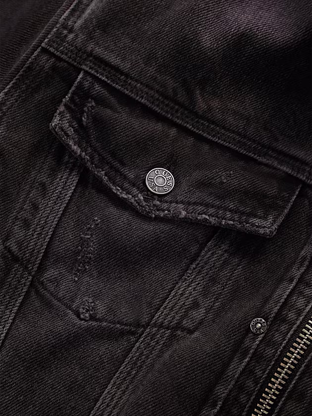 Zip denim jacket - GUESS