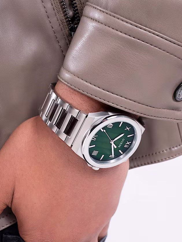 Stainless Steel analogue watch - GUESS