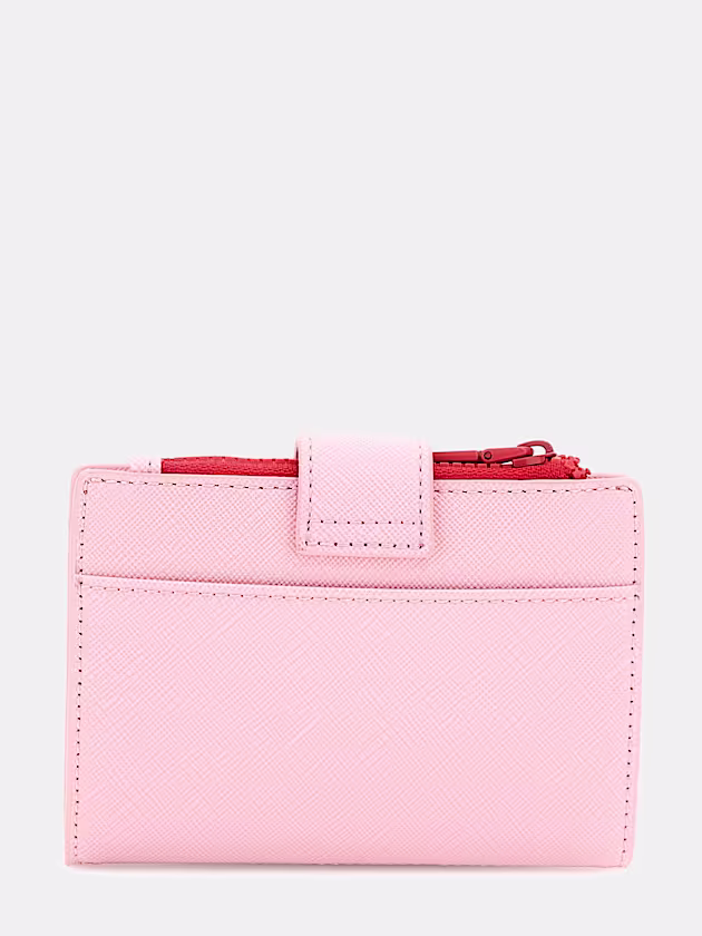 Saffiano Credit Card Holder - GUESS