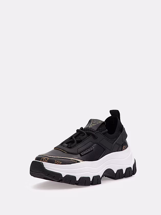 Braydin logo running shoes - GUESS