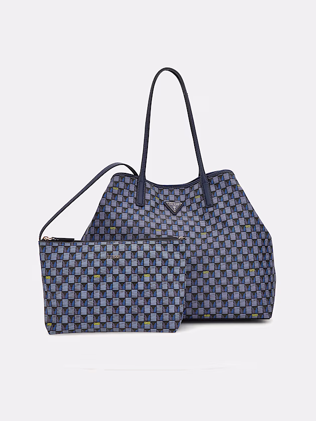 G Wave geometric-print shopper - GUESS