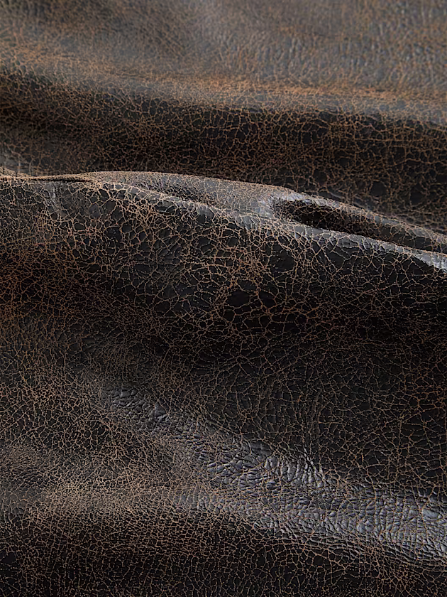 Crackle leather shorts - GUESS