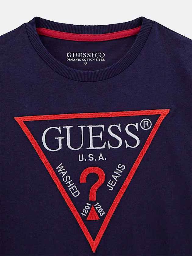 Front triangle logo t-shirt - GUESS