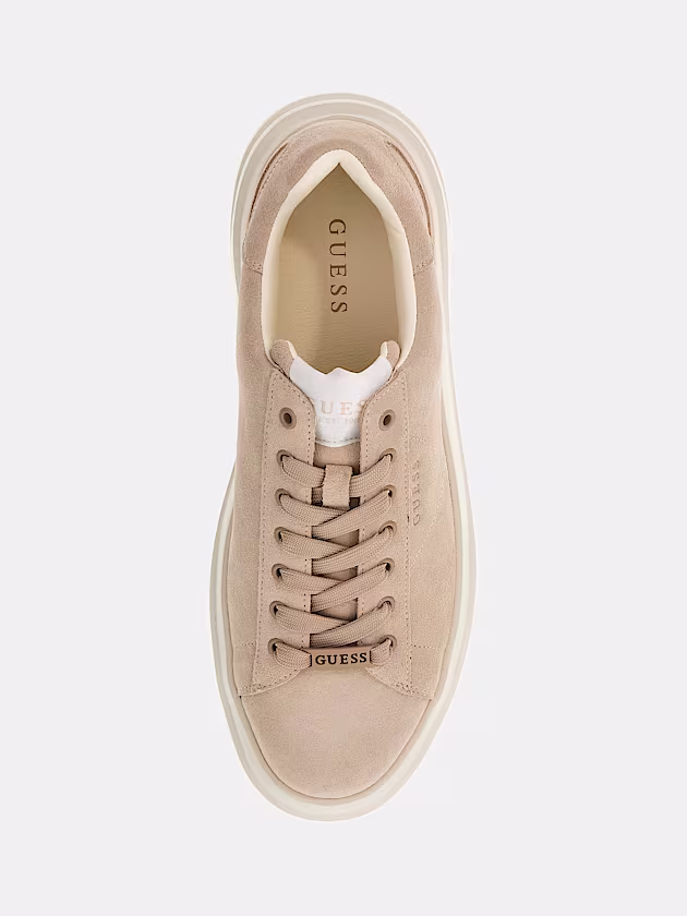 Elba Genuine Leather Sneaker - GUESS