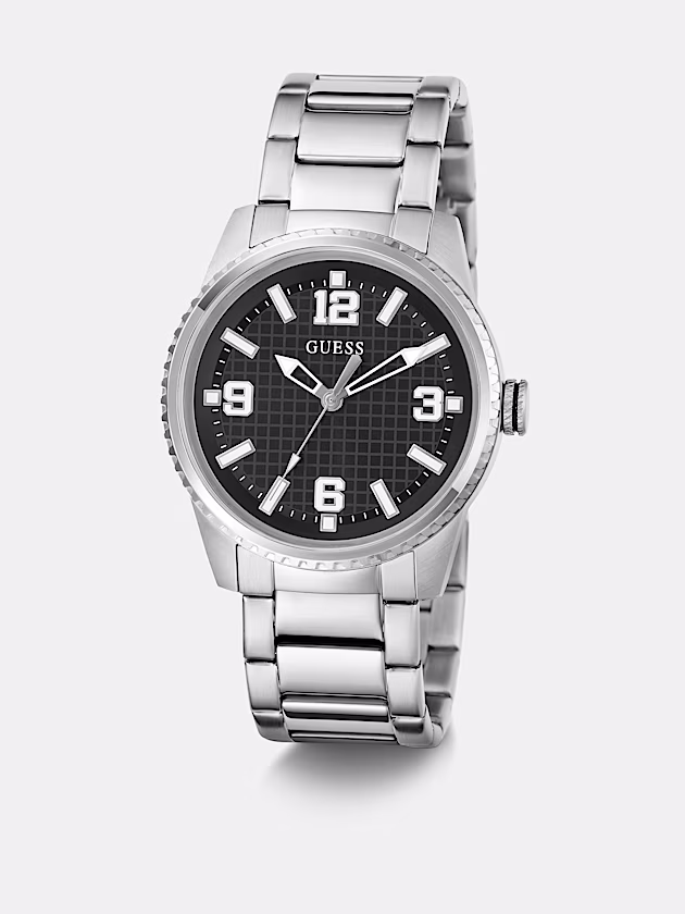 Stainless Steel analogue watch 42 mm - GUESS