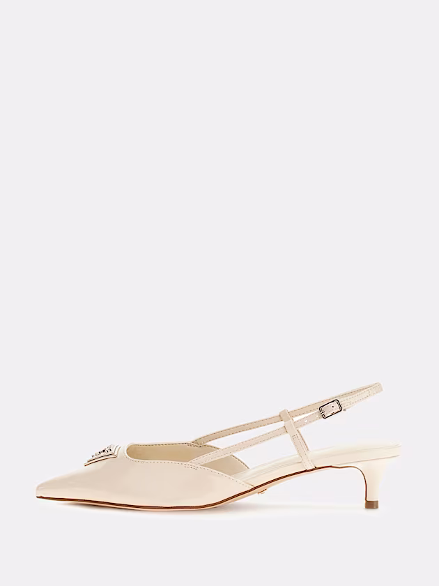 Jesson patent slingback - GUESS