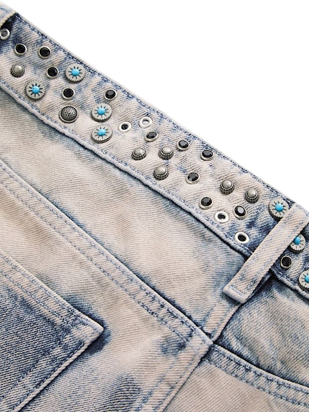 Mid rise flare denim pant - GUESS