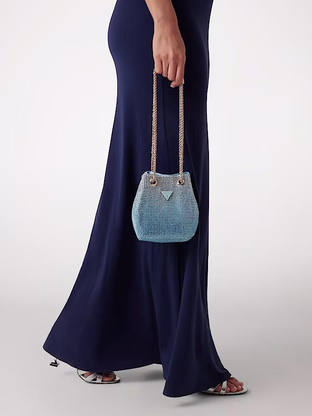 Zalina Rhinestone Mini Handbag - GUESS