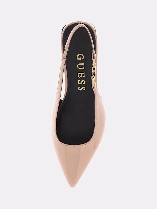 Zabela Patent Slingback - GUESS