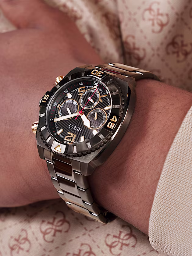 Stainless Steel multi-function watch - GUESS