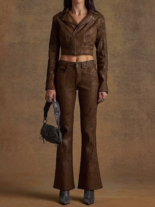 Vintage coated denim - GUESS