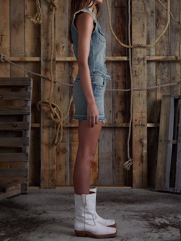 Studs denim vest - GUESS