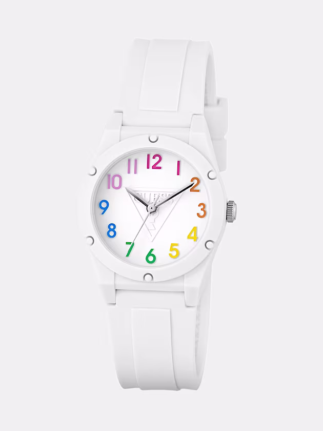 Triangle silicone analogue watch - GUESS