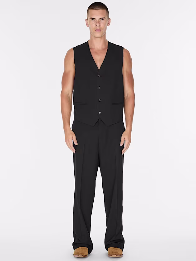 Viscose-blend vest - GUESS