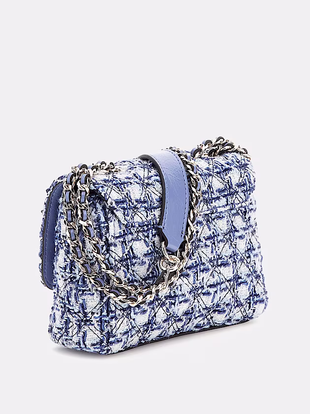 Giully tweed mini crossbody - GUESS