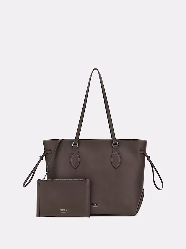 Florence genuine leather shoulder bag - GUESS