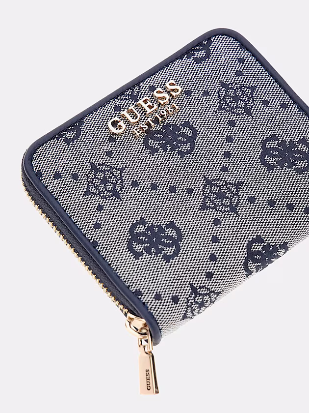 Neda 4G Peony Logo Mini Wallet - GUESS