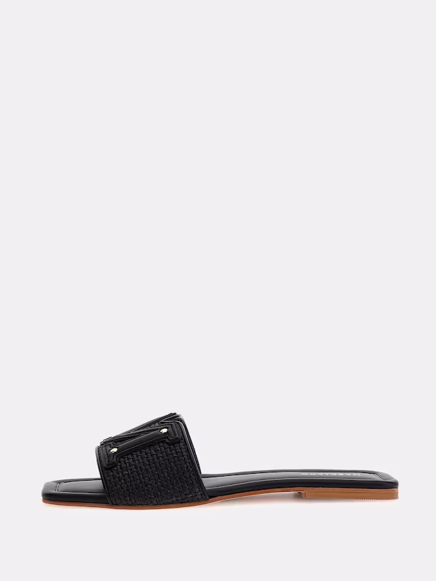 Marciano raffia slides - GUESS