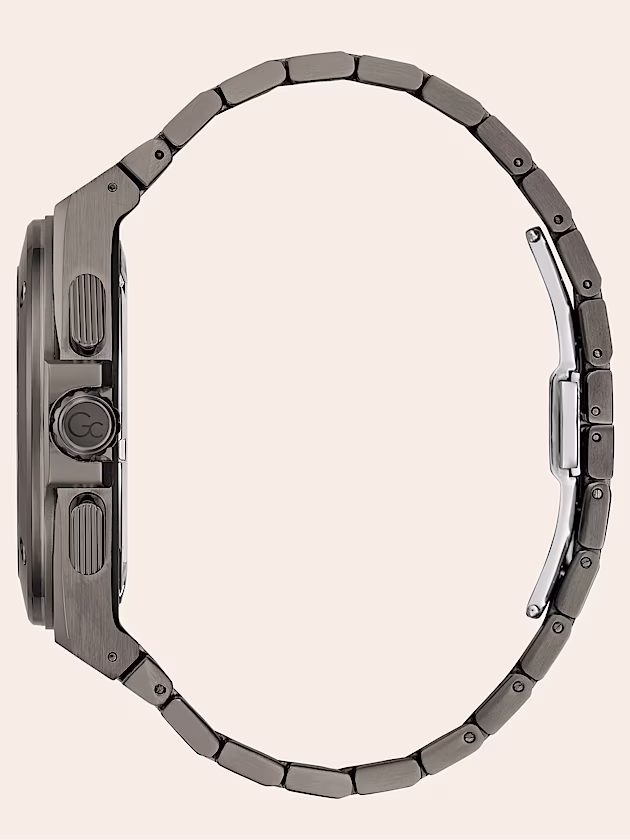 Gc steel chronograph watch - GUESS