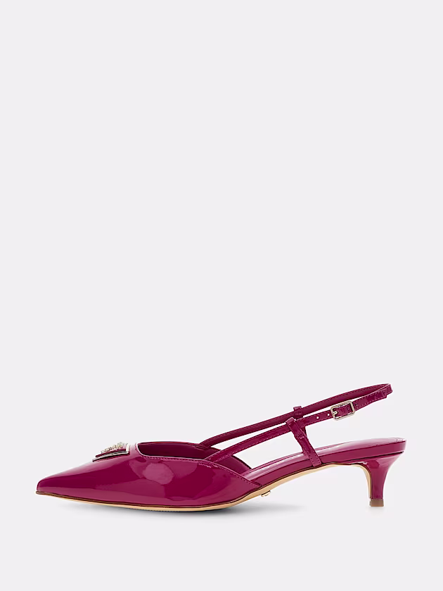 Jesson patent slingback - GUESS