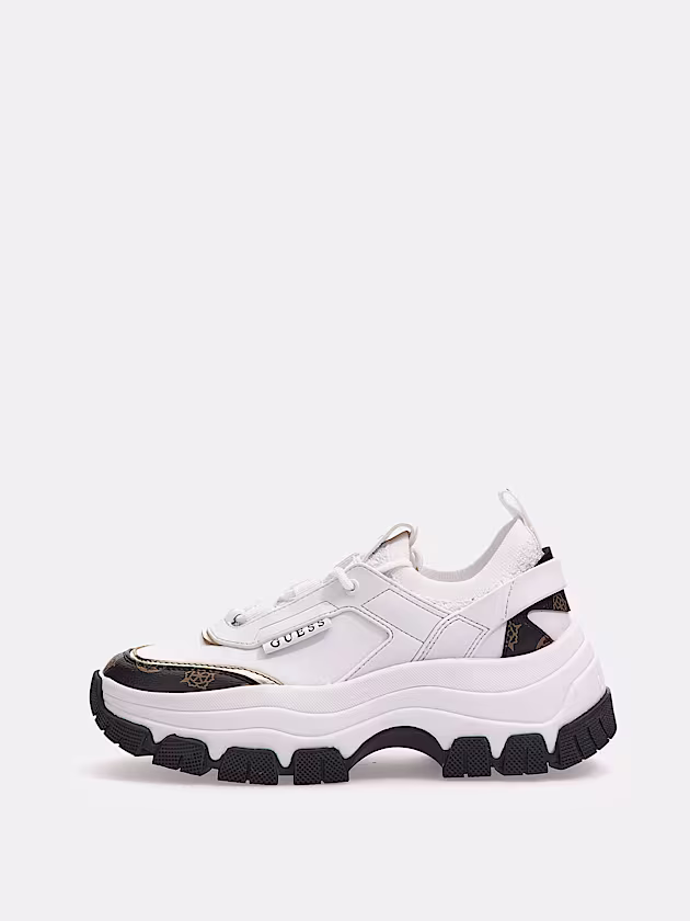 Braydin logo running shoes - GUESS