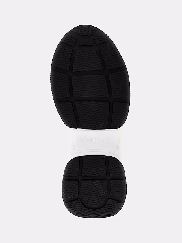 Hapyy Laminated Running Shoe - GUESS