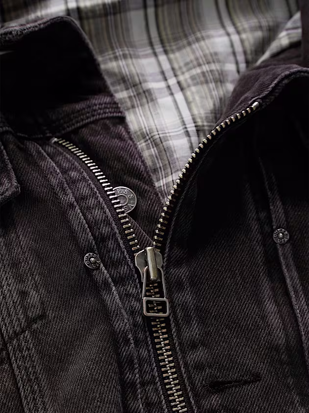 Zip denim jacket - GUESS