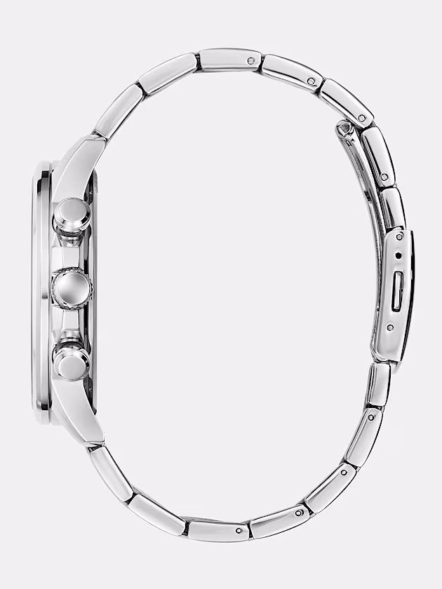 Stainless Steel analogue watch 44 mm - GUESS