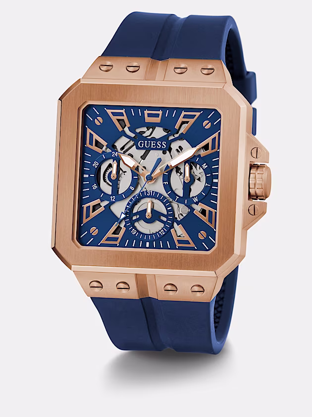 Silicone multi-function watch - GUESS