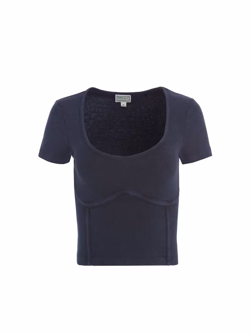 Stretch cotton top - GUESS