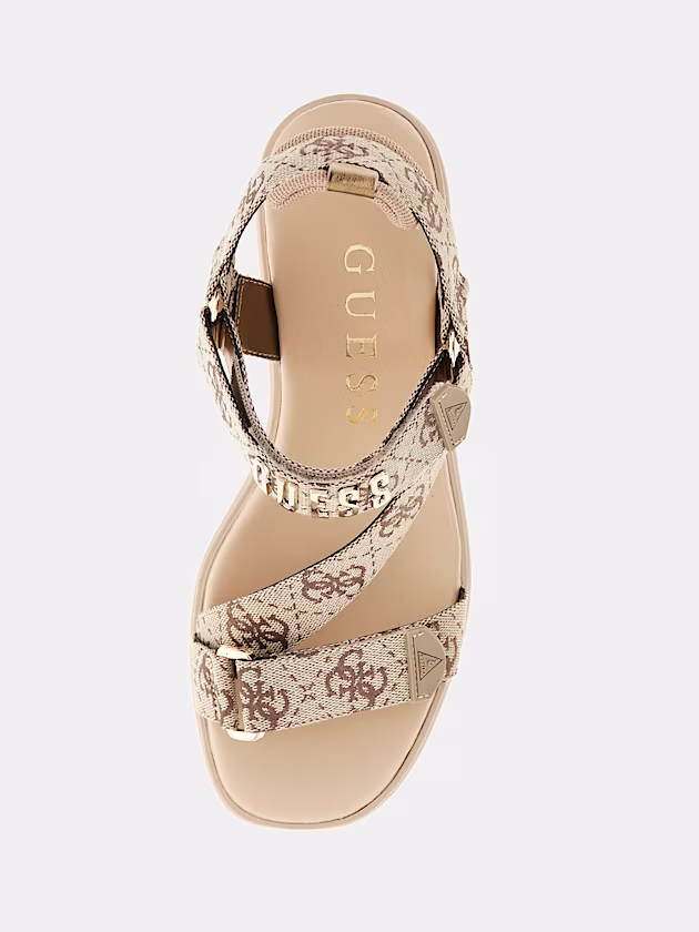 Ocilin 4G logo sandal - GUESS