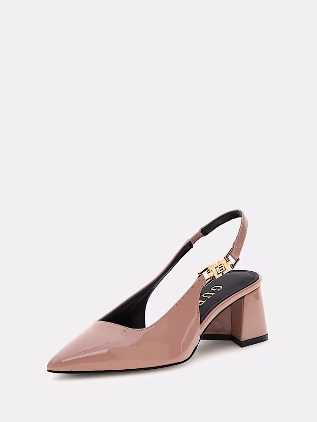 Zabela Patent Slingback - GUESS