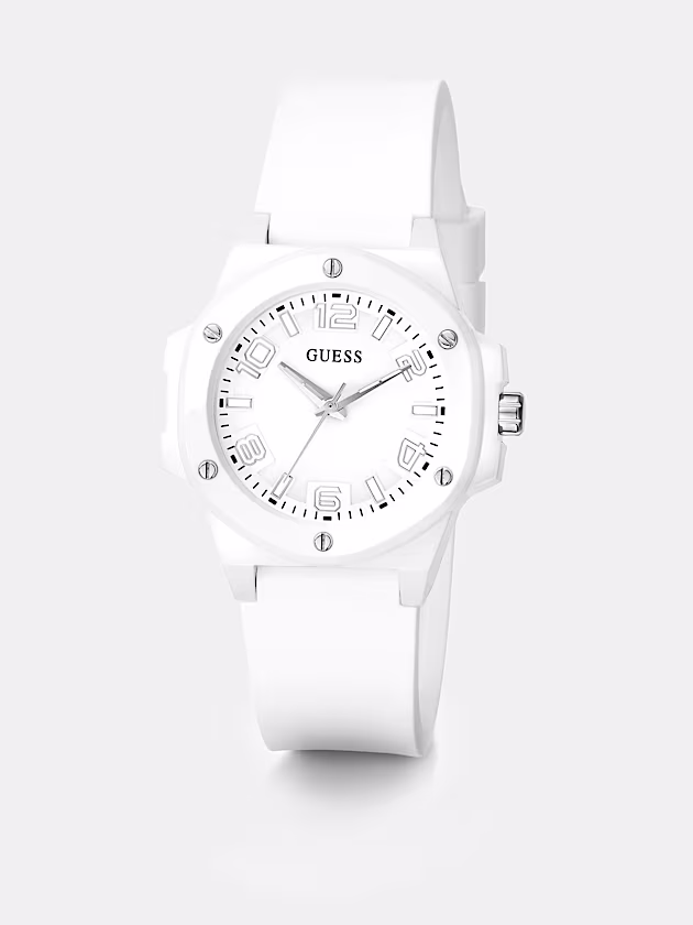 Silicone analogue watch 34 mm - GUESS