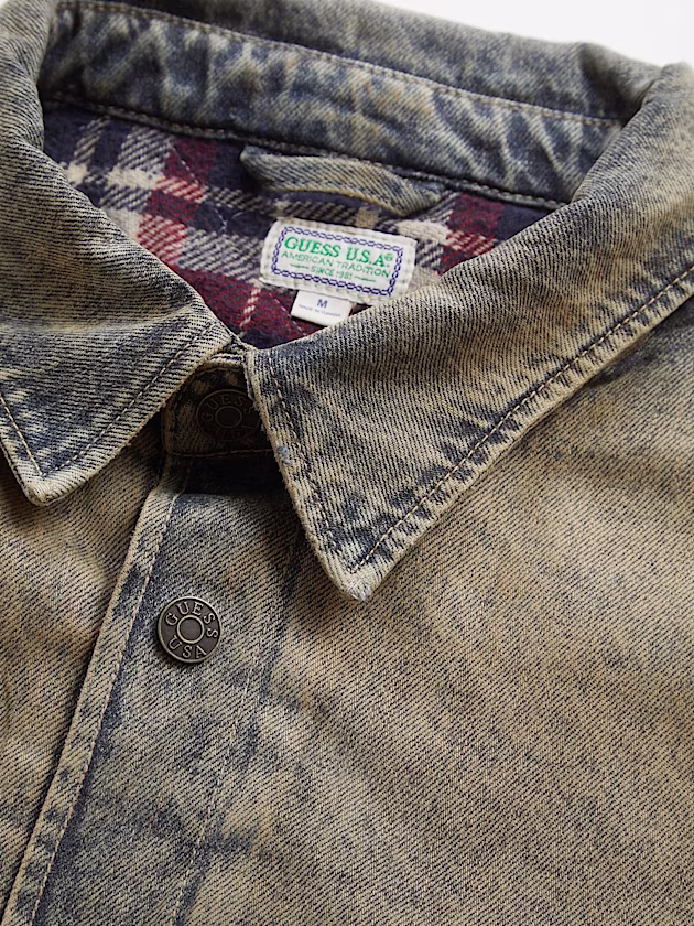 Regular fit denim shirt - GUESS