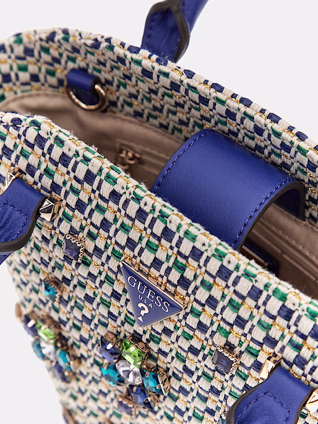 Beauvoir appliqué handbag - GUESS