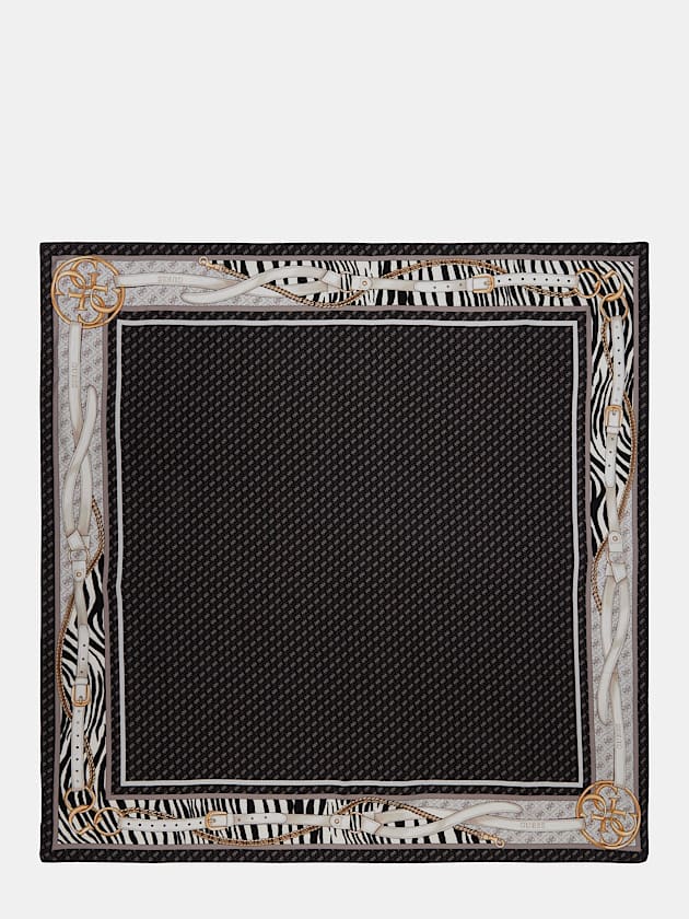 Zamira Animalier 4G Logo Foulard - GUESS