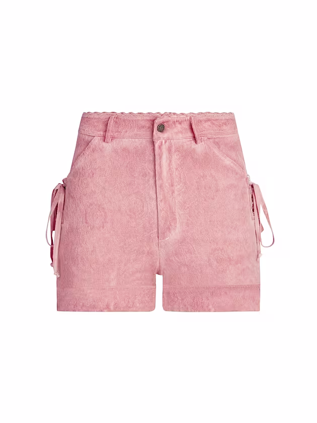 Side lace-up shorts - GUESS