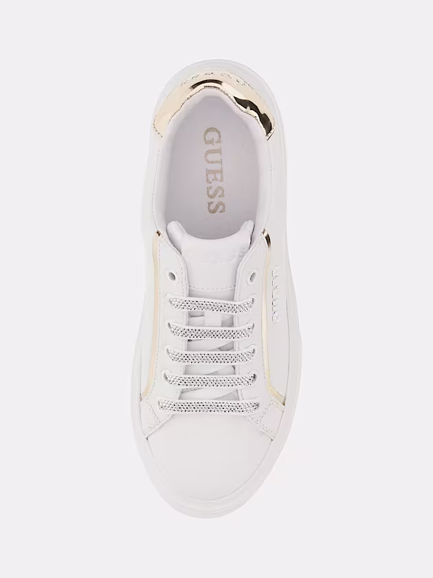 Ameria logo-script sneaker - GUESS