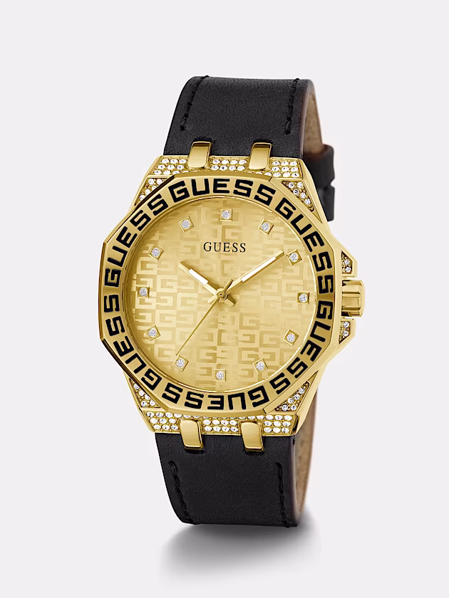 Crystal analogue watch - GUESS