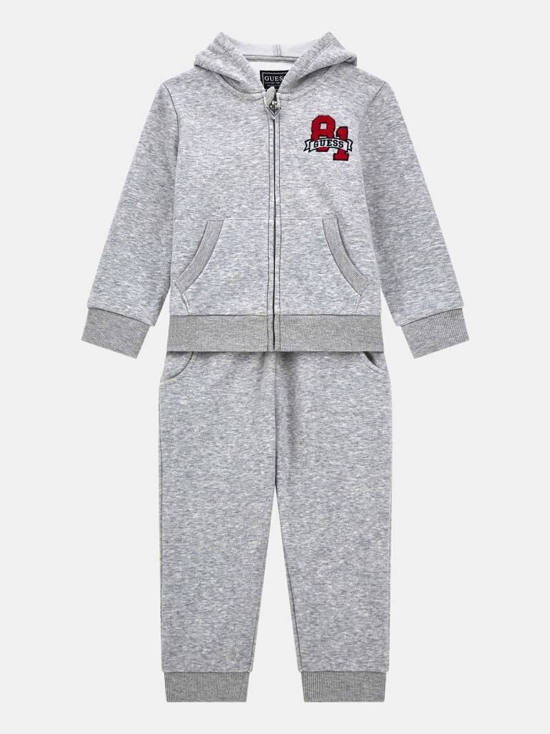 Front patch sweatshirt and pant set - GUESS