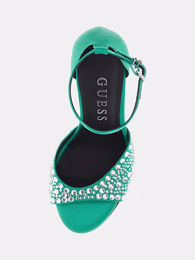 Kable Jewel Appliqué Sandal - GUESS