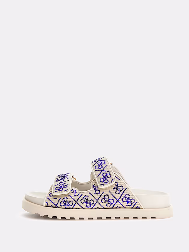 Fadeliza 4G logo sandal - GUESS